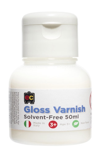 ADC Water Based Gloss Varnish 50ml (for Air Dry Clay )
